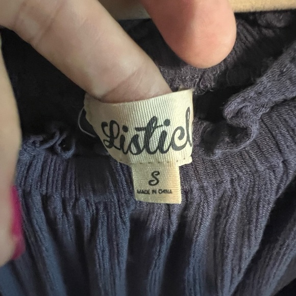 Listicle Embellished Top - Picture 2 of 5